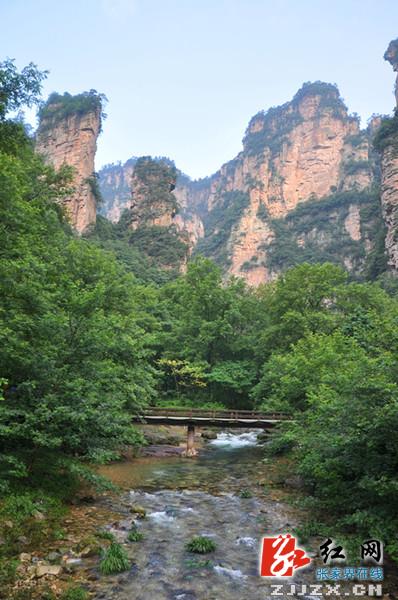 清凉邀远客绿水待嘉宾 张家界旱情无碍核心景区旅游