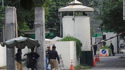 美国撤离驻巴基斯坦拉合尔领事馆外交人员（图）