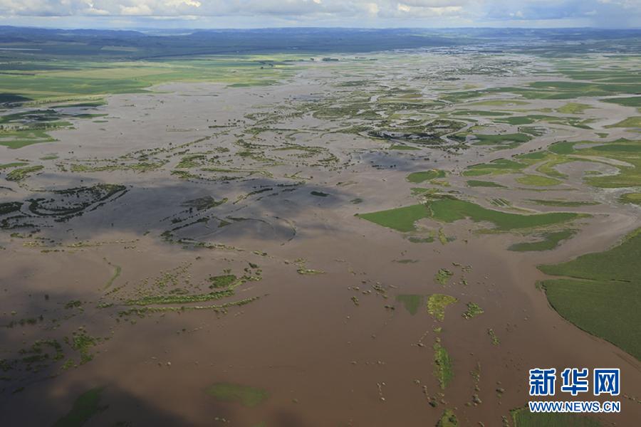 多地村庄、农田被淹 嫩江流域防汛形势严峻(组图)