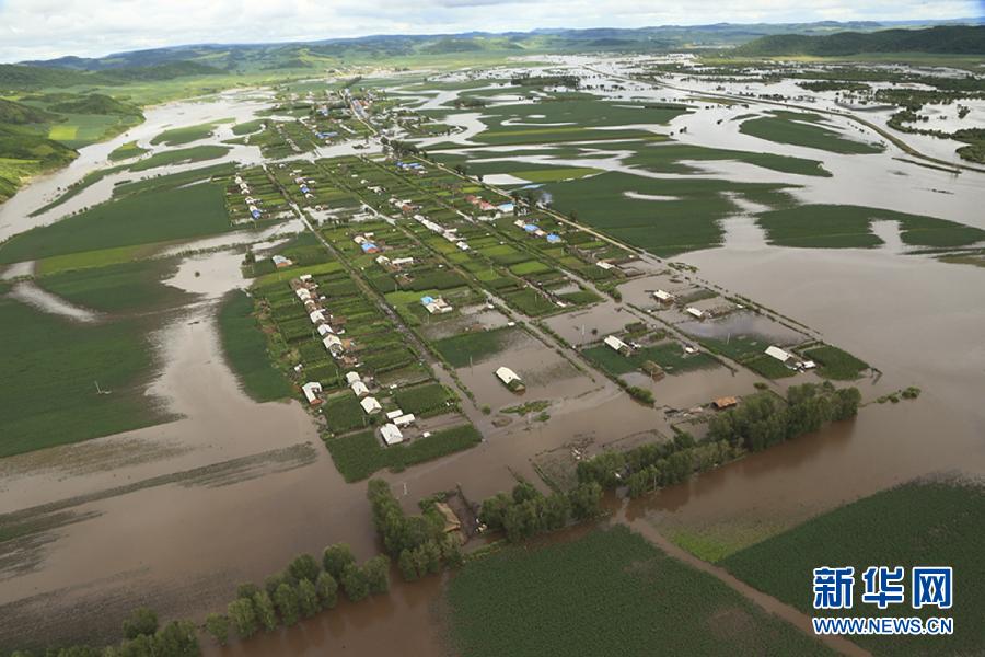 多地村庄、农田被淹 嫩江流域防汛形势严峻(组图)