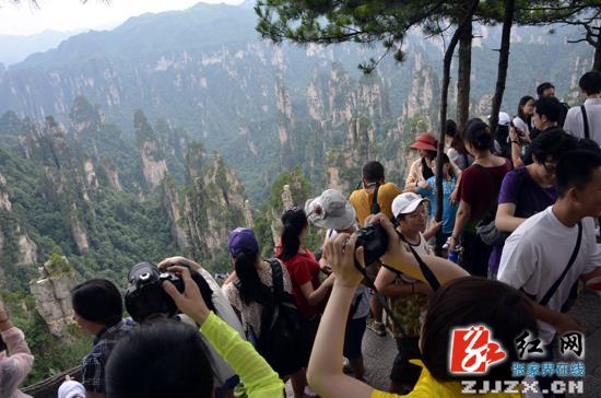 张家界天子山景区旅游接待设施“大提速”