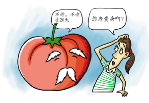 西红柿放半月没腐烂 专家:有些品种放20天不烂属正常