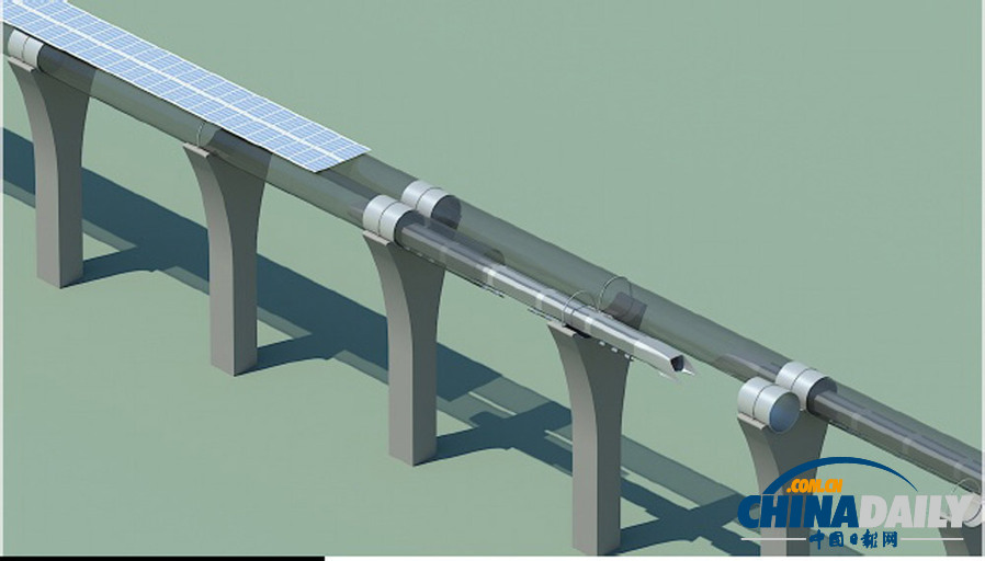 美硅谷富豪公布疯狂高铁蓝图 称两年或可完成原型机