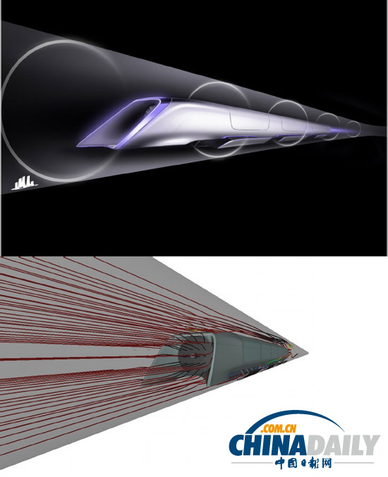 美硅谷富豪公布疯狂高铁蓝图 称两年或可完成原型机