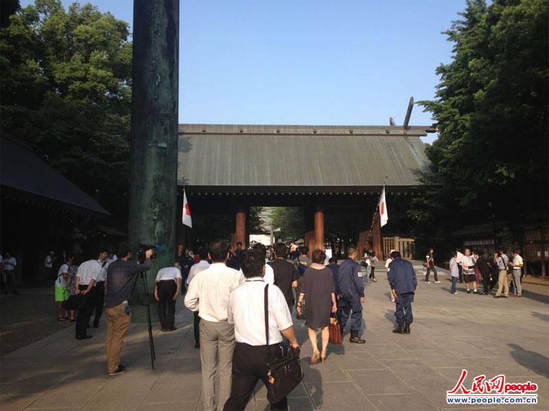 早间的靖国神社（摄影：赵松）