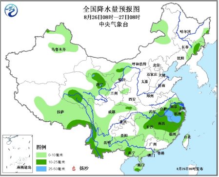 中国多地将迎来降雨内蒙古吉林四川局地有暴雨