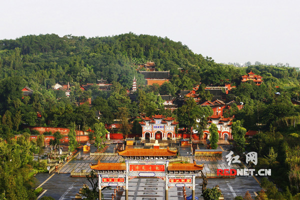 国家4A级旅游景区中国观音故里旅游区广德寺风景区。