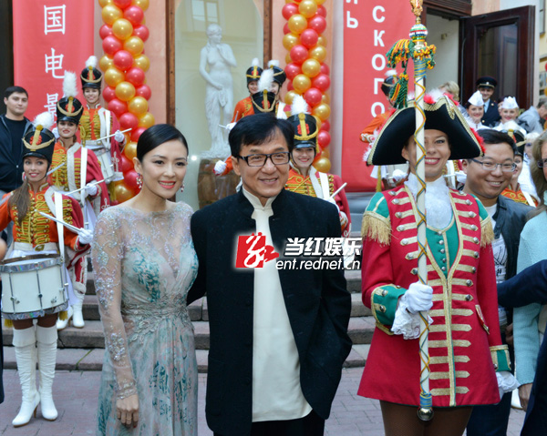 中国电影节在圣彼得堡热闹开幕