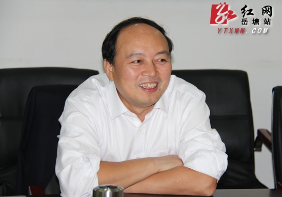 湘潭广电全媒体中心与岳塘经开区进行对接