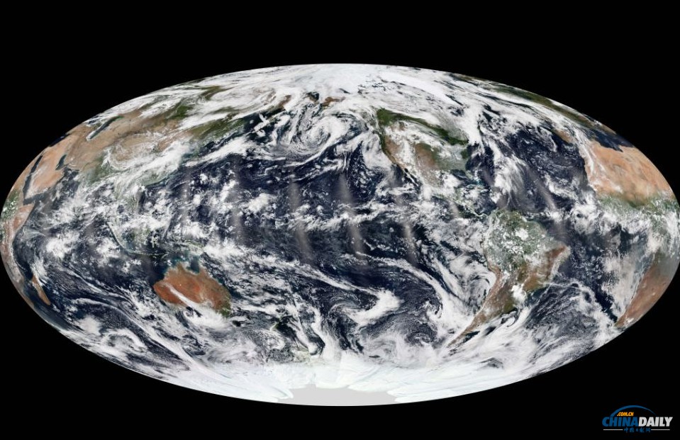 难得一见的平静地球！NASA发布震撼卫星图像