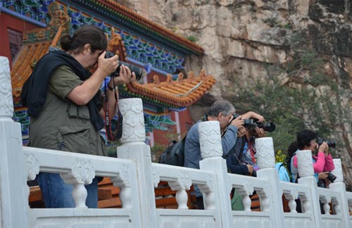 石膏山国际摄影大赛国际摄影爱好者采风石膏山