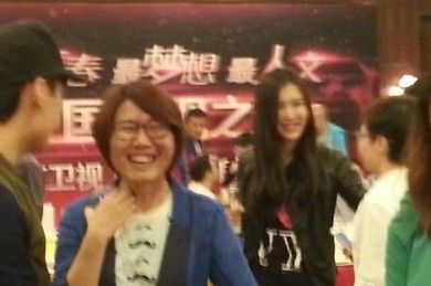 田朴珺观战好声音总决赛。