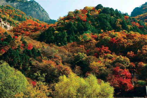 山西灵石山风光