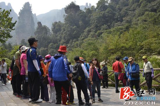 “十一”黄金周，武陵源核心景区自助客达68%