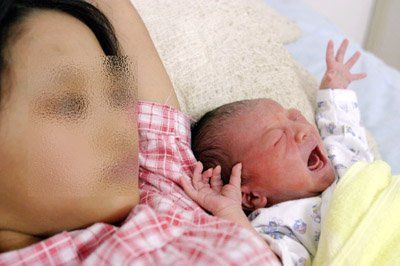 女生在今年春节期间诞下男婴