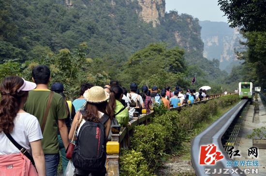 武陵源核心景区节后“优惠周”纳客近10万人次