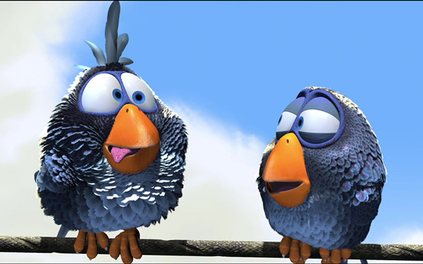 三只鸟叽叽喳喳猜成语_看图猜成语(2)