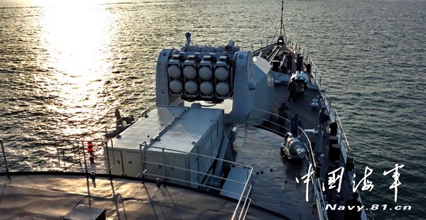 北海舰队黄海举行导弹实射研练最大限度贴近实战