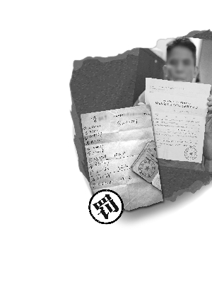 家住白云区的黄先生一脸不解地拿出一张通知书给记者看。