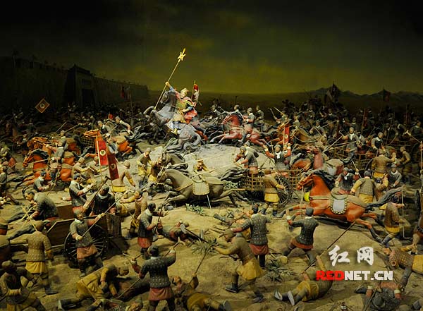 网媒江苏红色旅游行:游览项王故里(组图)