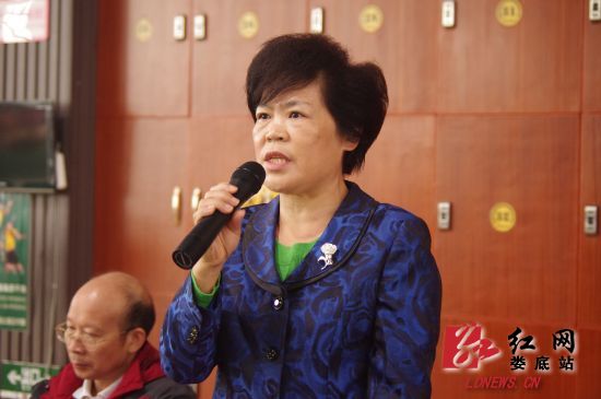 娄底市委常委、宣传部长伍美华宣布开幕