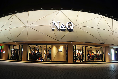 诺奇第六代形象门店外观图 