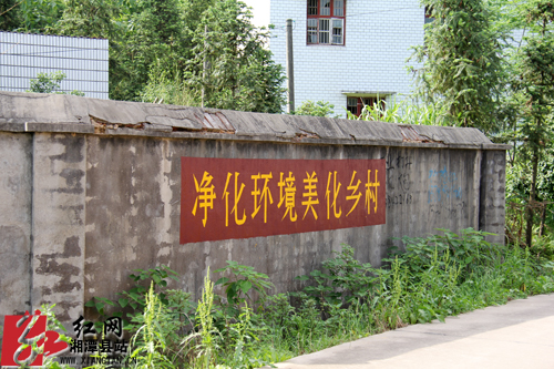 树典型提档次 湘潭县推进农村环境综合整治向