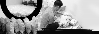 在位于银基商贸城的毒品仓库，警方共缴获毒品469公斤。资料图片