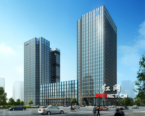 恩孚·财富岳麓效果图。