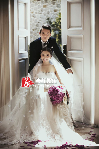 孙茜蔡远航婚纱照