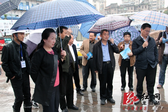 湘西州州长郭建群深入龙山调研指导工作_湖南频道_红网