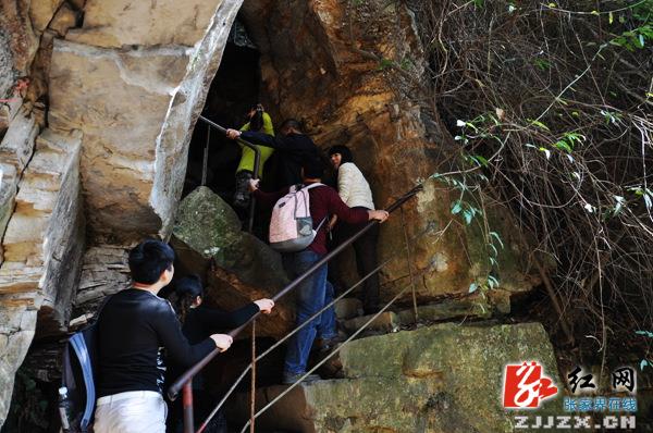 杨家界成武陵源冬季旅游新“名片” 自助游客同比增两倍