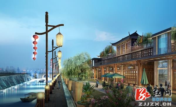 张家界魅力湘西游客中心火热建设中  总投资2.5亿元