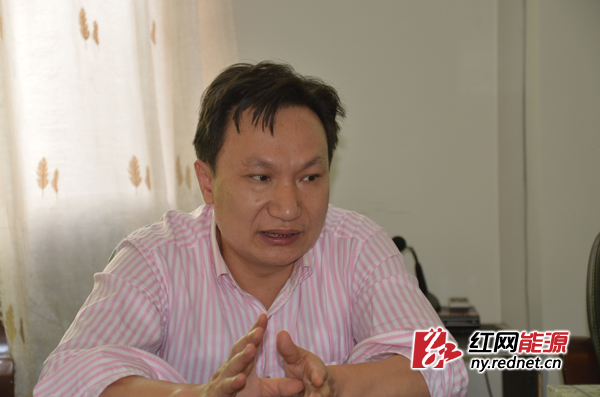 湘煤集团街洞矿业公司总经理周才标。