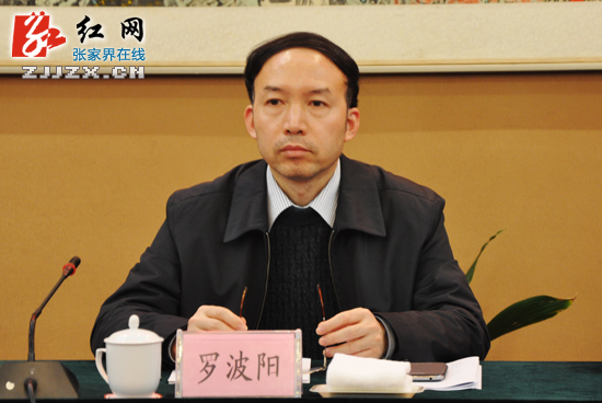 武陵山片区生态文明先行示范区调研组来张家界调研