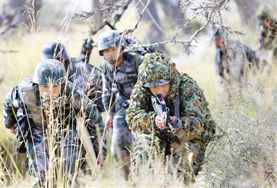 雄师劲旅战天山