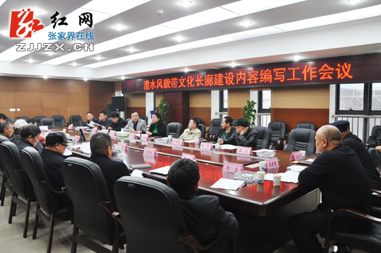 张家界市安排部署澧水风貌带文化长廊内容和形式设计工作