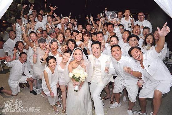 郑希怡 婚礼图片