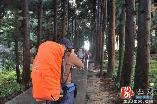 背包客青睐张家界冬日美景（组图）