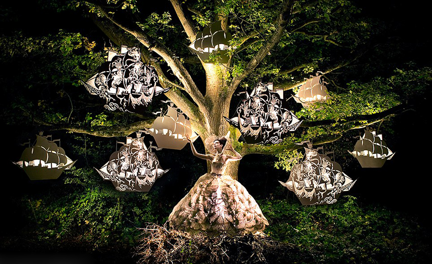 英女子拍奢华绝美女神照探秘神话