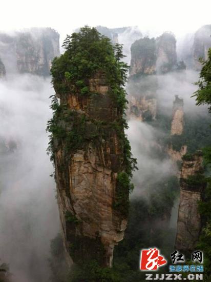武陵源索溪峪门票站迎来首批途经张花高速的川渝黔自驾游游客