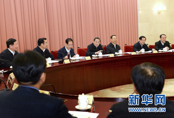 12月5日,全国政协在北京召开双周协商座谈会。全国政协主席俞正声主持会议并讲话。 新华社记者马占成摄
