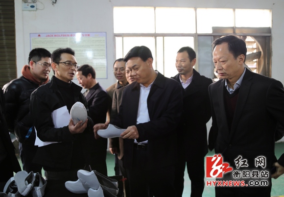 衡阳县委书记周骥调研重点项目建设