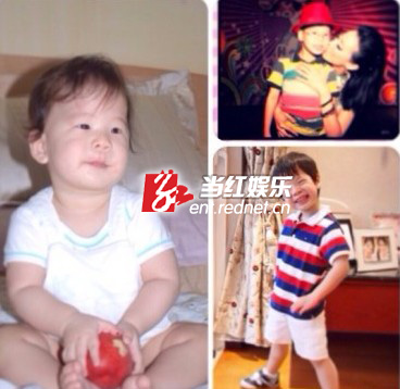 甄子丹儿子小时候照片