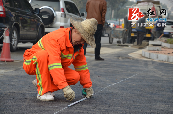 张家界市中心城区道路提质改造路段今日全线通车（图）