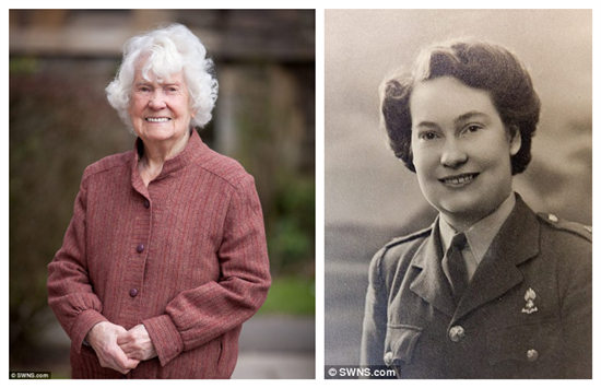 91岁老妪火灾中勇救邻居曾是战时巾帼英雄(图)