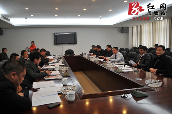 岳塘区人大代表分组审议《政府工作报告》等报告