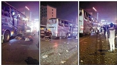 [视频]陕西蒲城大巴爆炸追踪 伤亡人数上升为4死25伤（图）