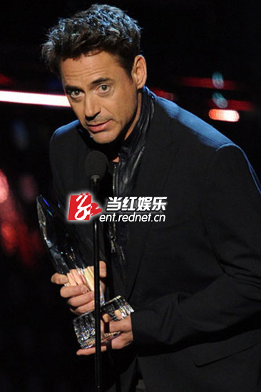 唐尼凭借《钢铁侠3》中的表演获奖