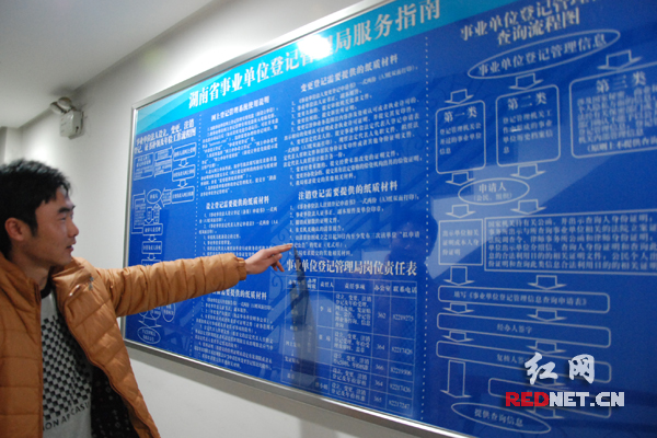 湖南省事业单位登记管理局服务指南。